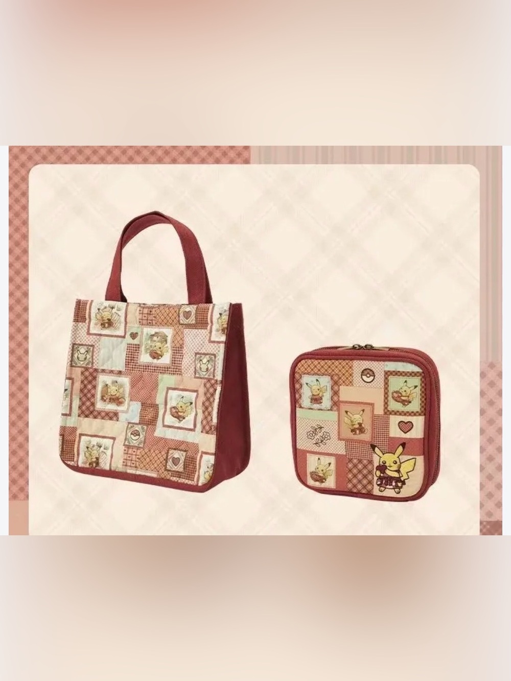 pokemon Pikachu’s sweet delivery valentines collection pouch bag set